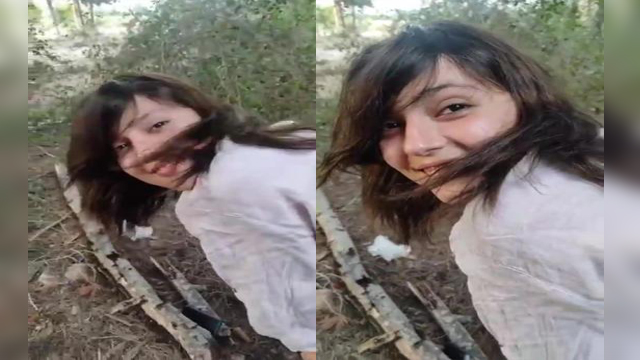 Most demanding viral video cute girl getting banges by bf in forest