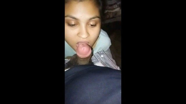 Very Beautiful Girl Sucking BF Dick & Her BF Going Fully Deep